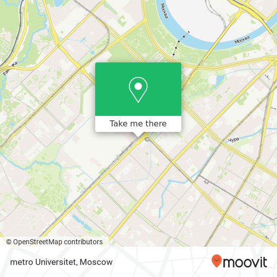 metro Universitet map
