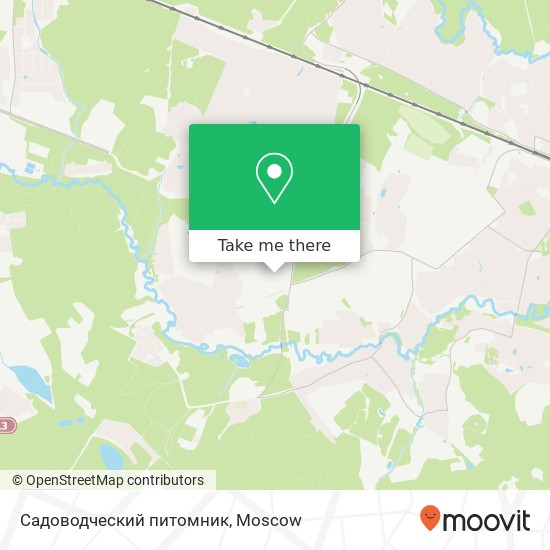 Садоводческий питомник map