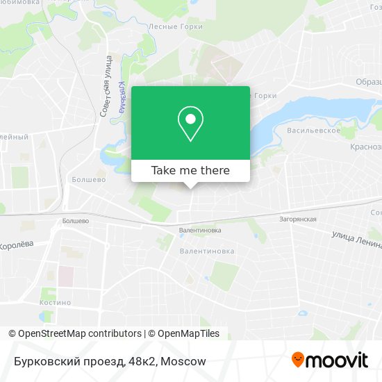 Бурковский проезд, 48к2 map