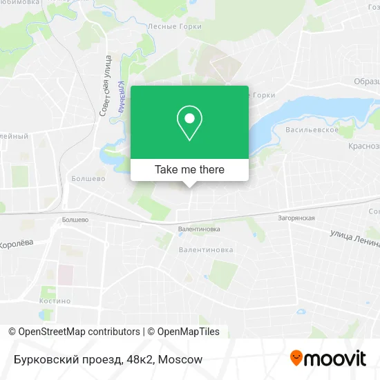 Бурковский проезд, 48к2 map