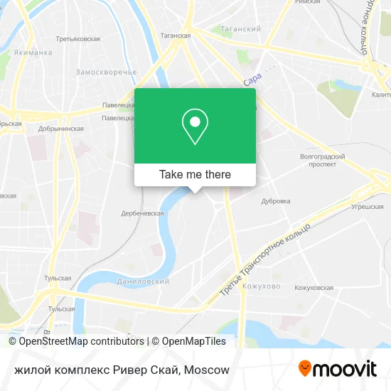 жилой комплекс Ривер Скай map
