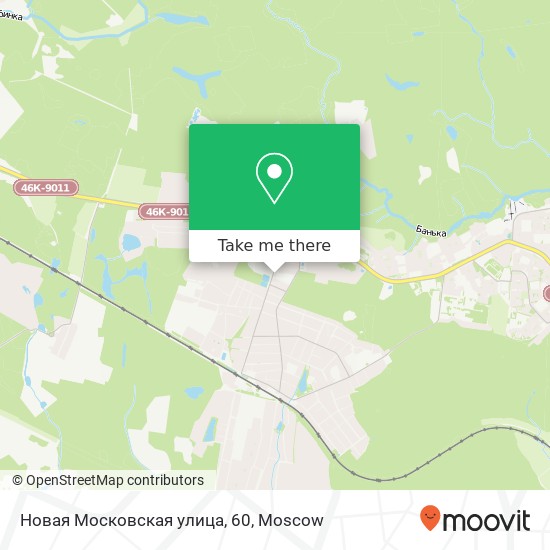 Новая Московская улица, 60 map