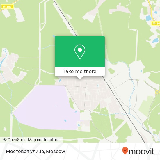 Мостовая улица map