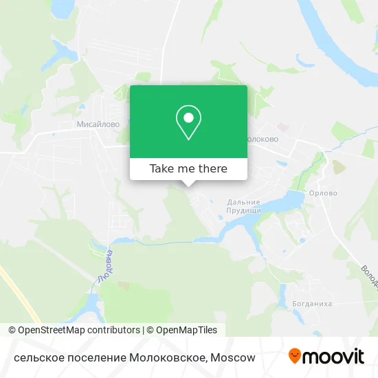 сельское поселение Молоковское map