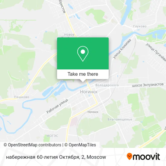 набережная 60-летия Октября, 2 map