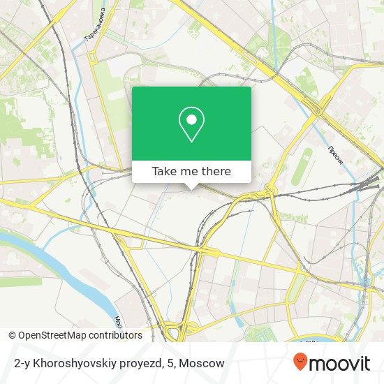 2-y Khoroshyovskiy proyezd, 5 map