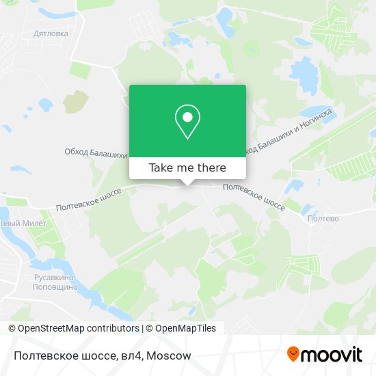 Полтевское шоссе, вл4 map