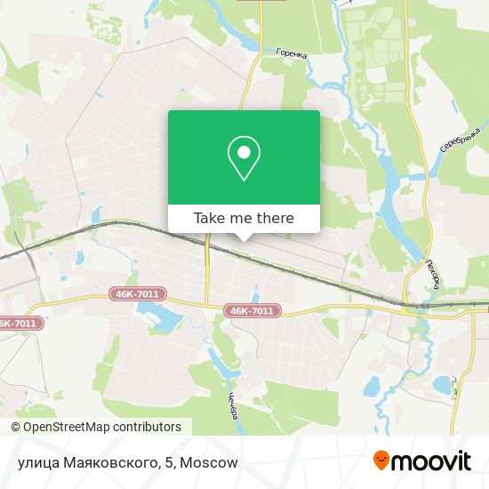 улица Маяковского, 5 map