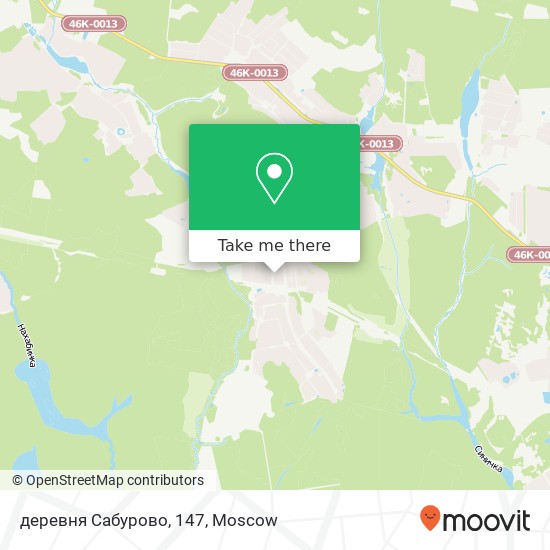 деревня Сабурово, 147 map