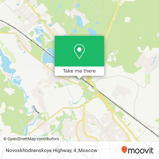 Novoskhodnenskoye Highway, 4 map