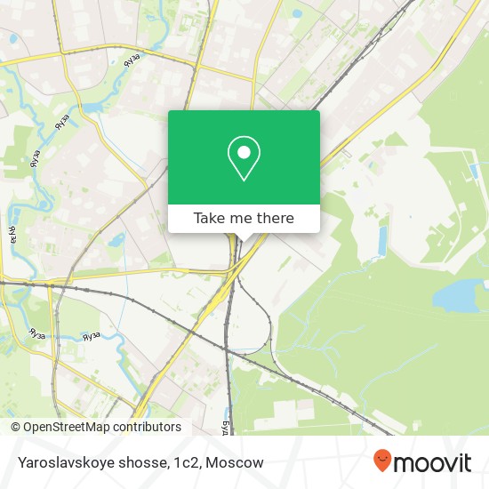 Yaroslavskoye shosse, 1с2 map