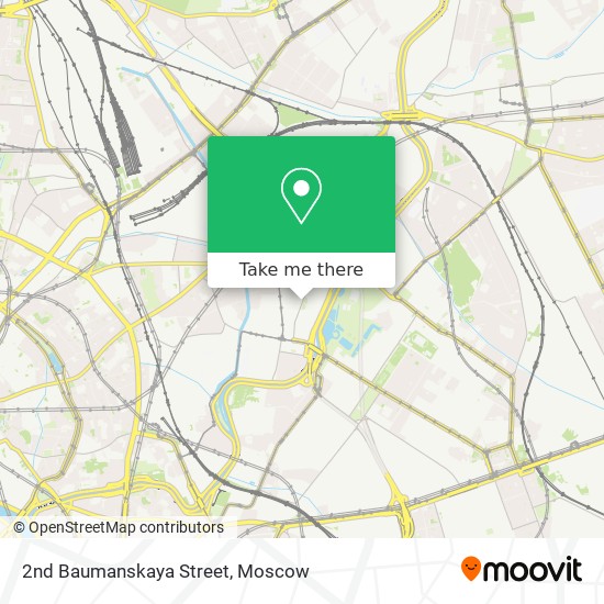 2nd Baumanskaya Street map