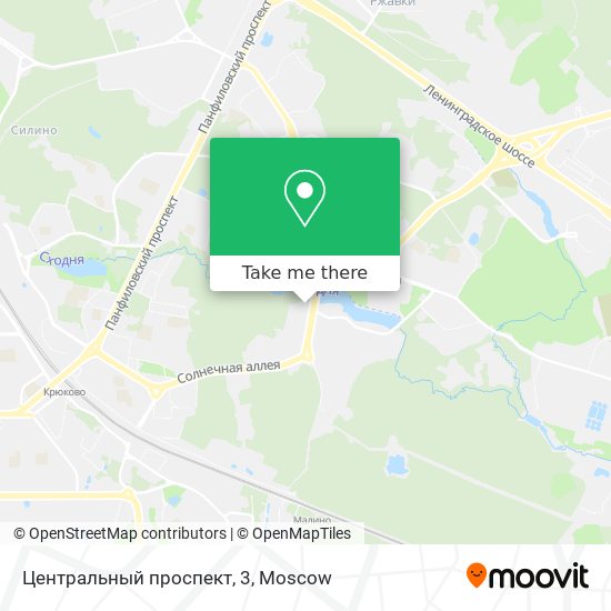 Центральный проспект, 3 map