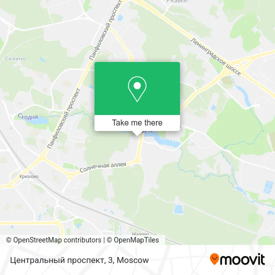 Центральный проспект, 3 map