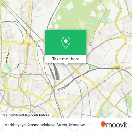 Verkhnyaya Krasnoselskaya Street map