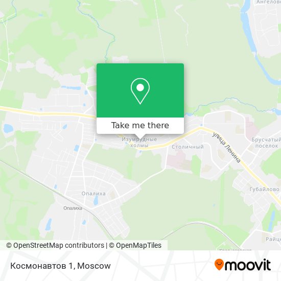 Космонавтов 1 map