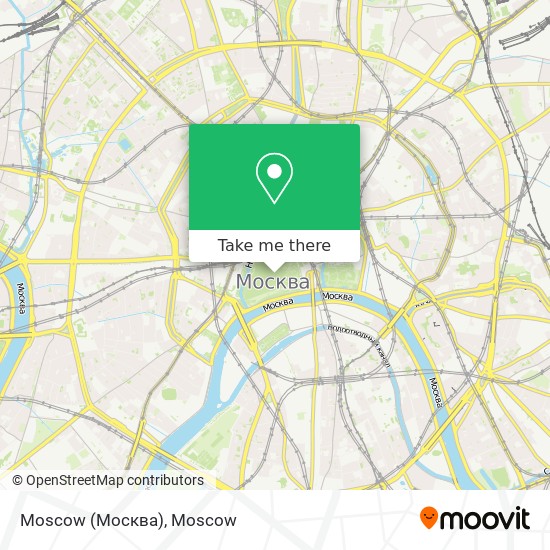 Moscow (Москва) map