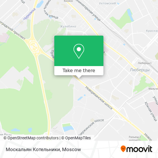 Москальян Котельники map