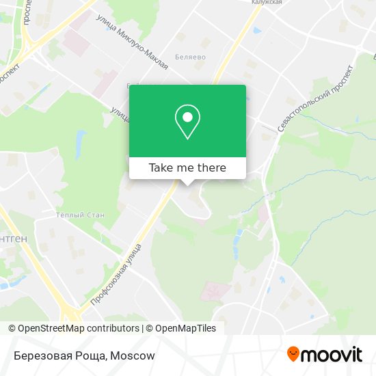 Березовая Роща map