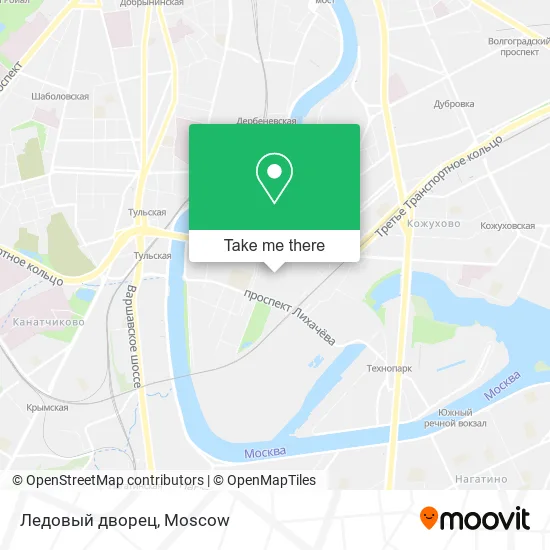 Ледовый дворец map