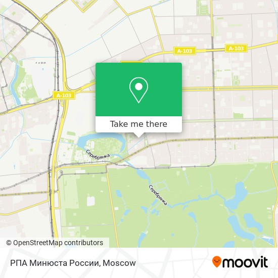 РПА Минюста России map