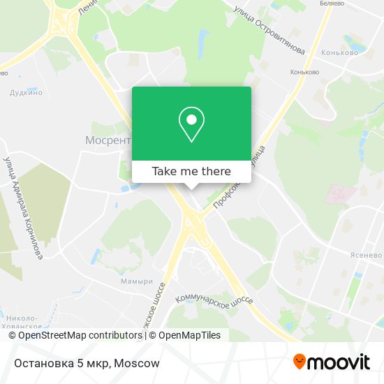 Остановка 5 мкр map