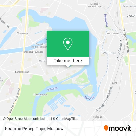 Квартал Ривер Парк map
