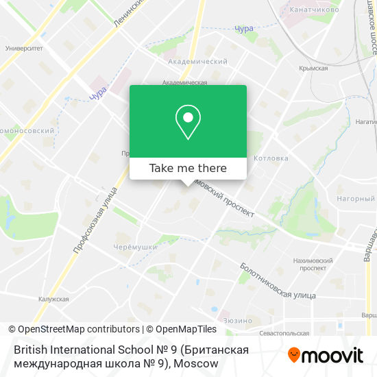 British International School № 9 (Британская международная школа № 9) map