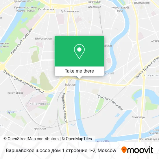 Варшавское шоссе дом 1 строение 1-2 map