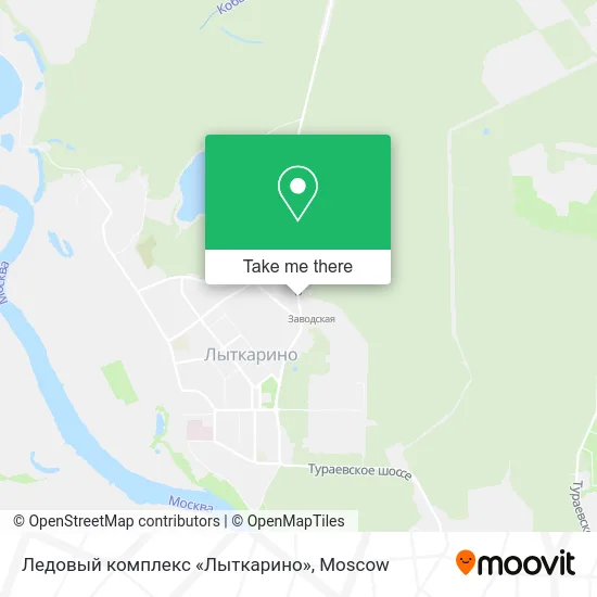 Ледовый комплекс «Лыткарино» map