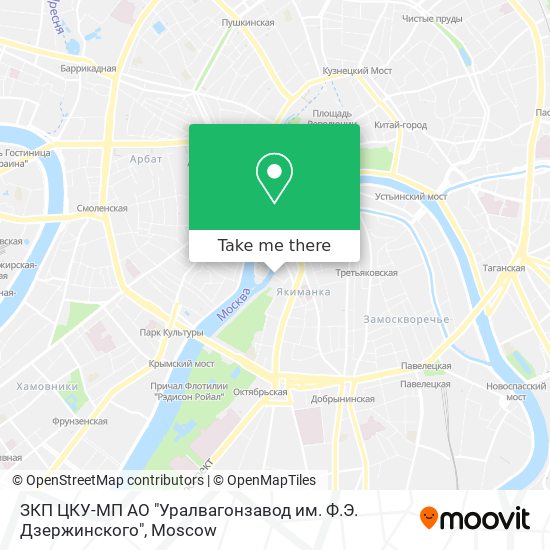 ЗКП ЦКУ-МП АО "Уралвагонзавод им. Ф.Э. Дзержинского" map