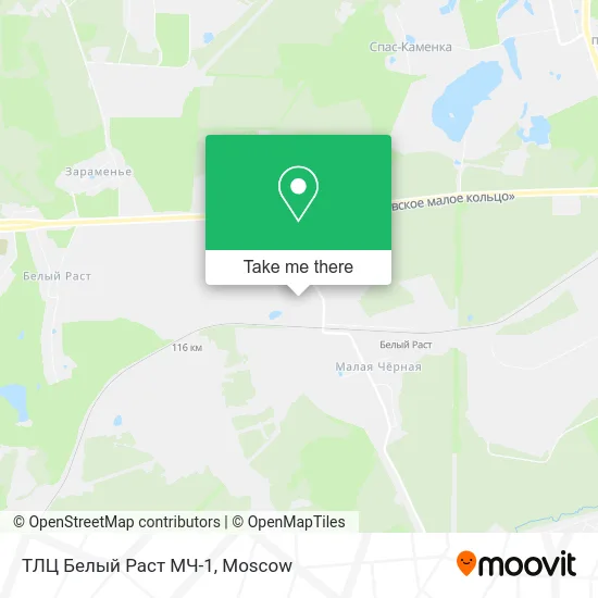 ТЛЦ Белый Раст МЧ-1 map