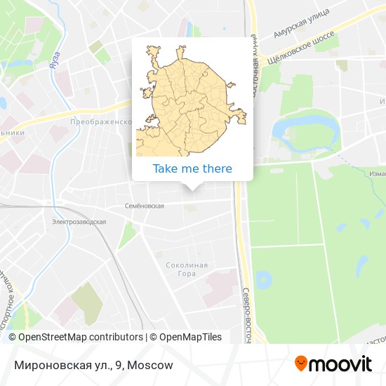 Мироновская ул., 9 map