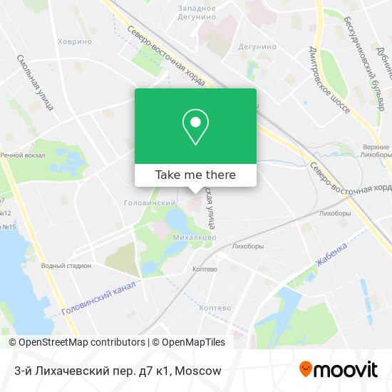 3-й Лихачевский пер. д7 к1 map