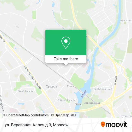 ул. Березовая Аллея д.3 map