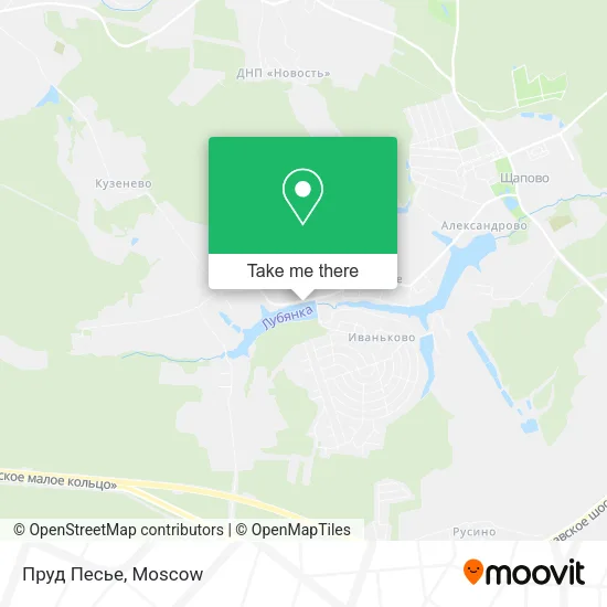 Пруд Песье map