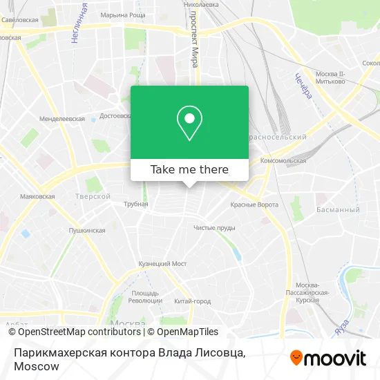 Парикмахерская контора Влада Лисовца map