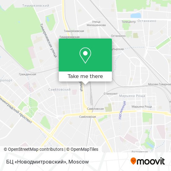 БЦ «Новодмитровский» map