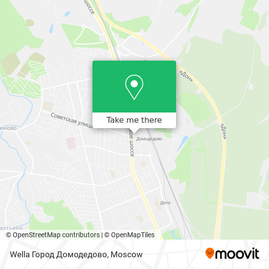 Wella Город Домодедово map