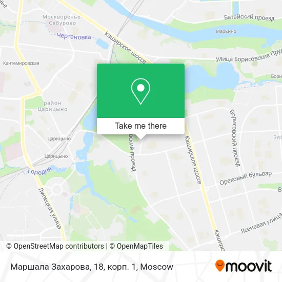 Маршала Захарова, 18, корп. 1 map