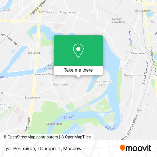 ул. Речников, 18, корп. 1 map