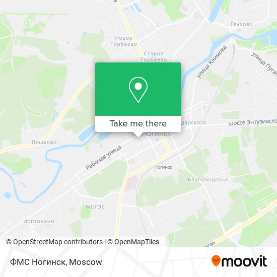 ФМС Ногинск map