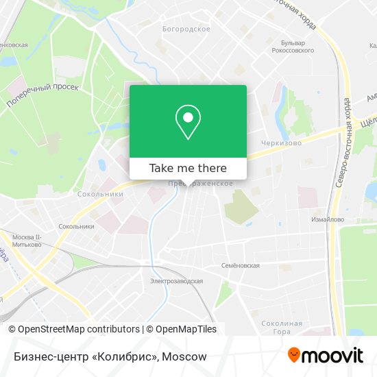 Бизнес-центр «Колибрис» map