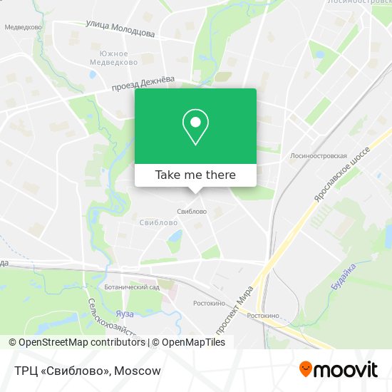 ТРЦ «Свиблово» map