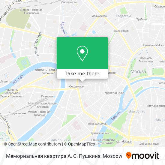 Мемориальная квартира А. С. Пушкина map