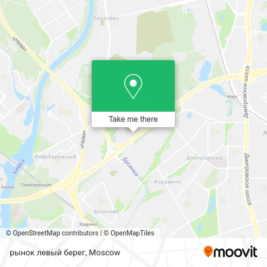 рынок левый берег map