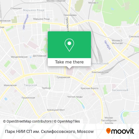 Парк НИИ СП им. Склифосовского map