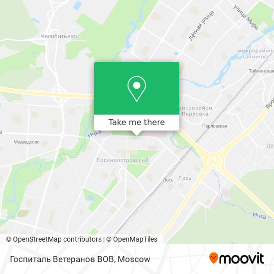 Госпиталь Ветеранов ВОВ map