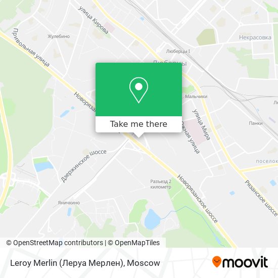 Leroy Merlin (Леруа Мерлен) map