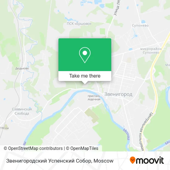 Звенигородский Успенский Собор map